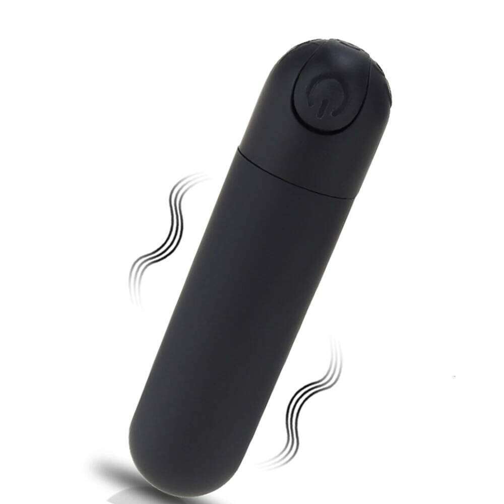 USB Rechargeable Bullet Vibrator 10 Vibration Mini Clit Vagina Massager Nipple Stimulation Pocket Vibrators Sex Toys for Women W260305