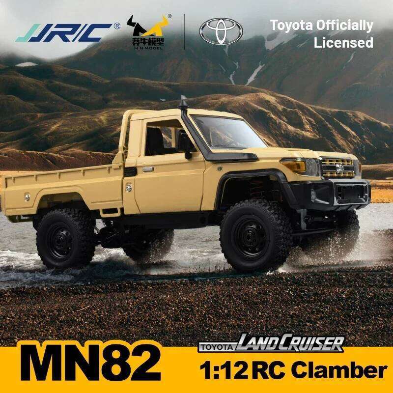 MN82 1/12 RC 2.4G 4WD Remote Control Crawler Climbing Off-Road Pick Up Truck Vehicle Model Car Toys Gifts for Kids C260305