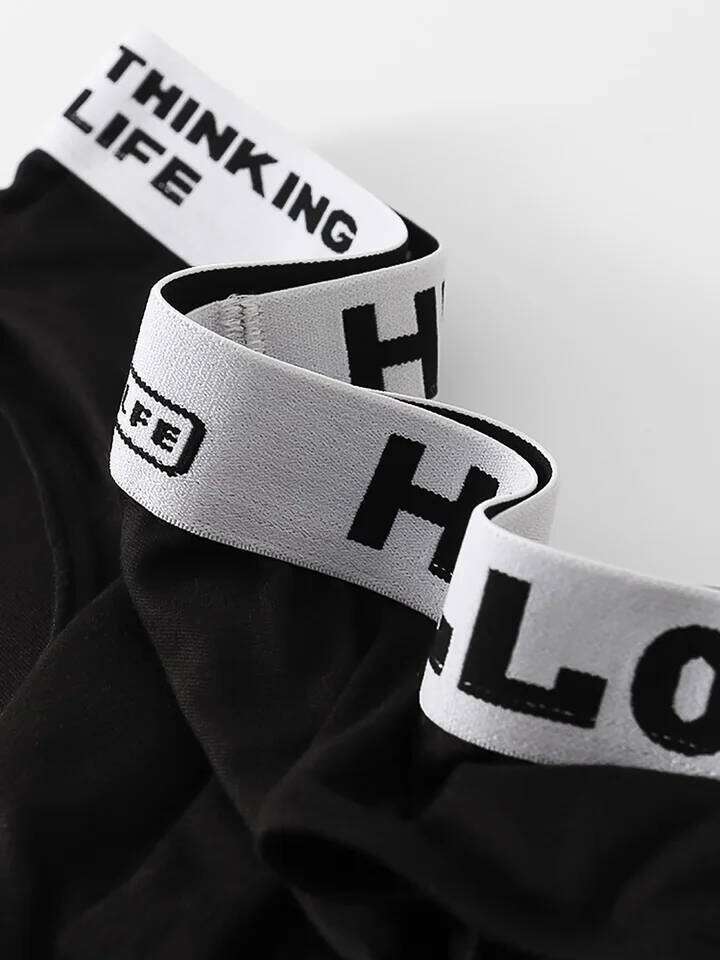 10PCS Men's Breathable, fashionable, casual and comfortable. Fashionable briefs for teenagers' daily use