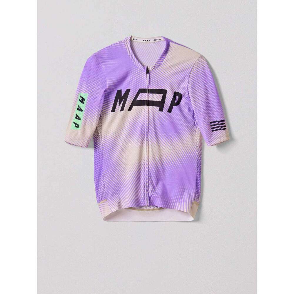 M A A P Privateerpro Jersey Unisex Summer Ultra-Thin Race Edition Sports Cycling Short Sleeve Sun Protection