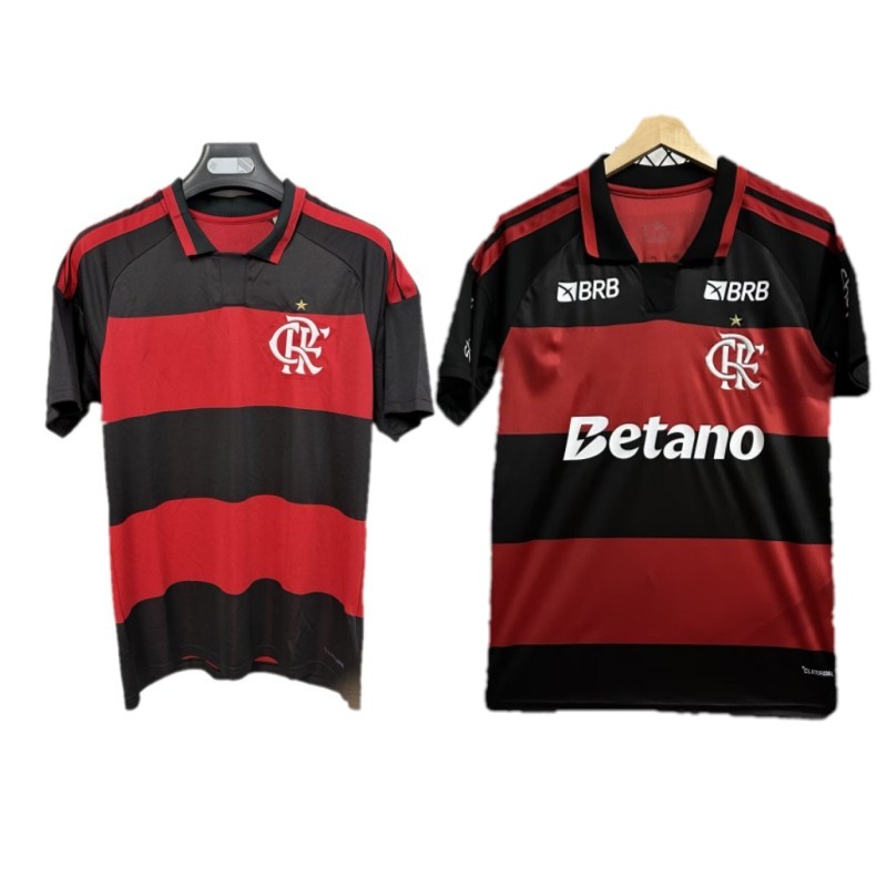 2026/27 Flamengo Soccer Jersey 2027 L. ARAUJO GERSON PEDRO Football Shirt Mens DE ARRASCAETA B.HENRIQUE Uniform Kids kit