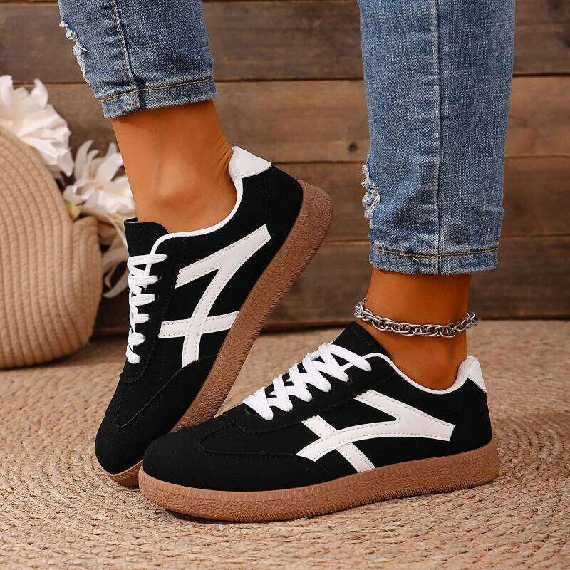 2025 Spring New Women's Fashion Simple Vulcanized Outdoor Anti slip Comfortable Casual Shoes