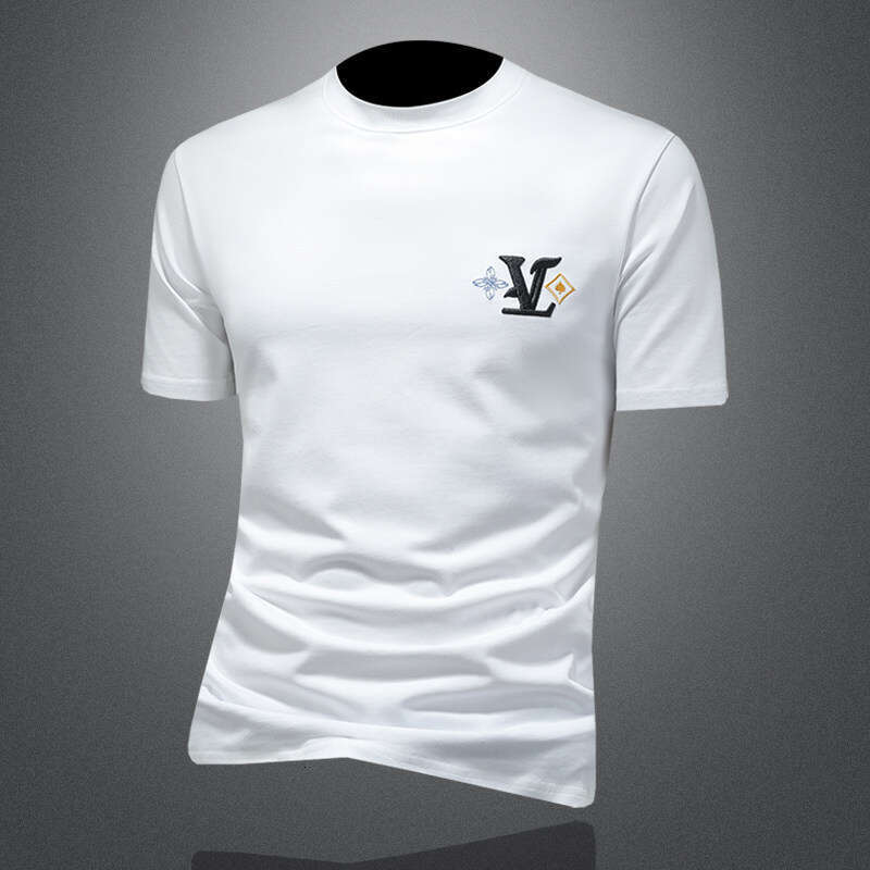Summer New Round-Neck Short-Sleeve T-Shirt for Men