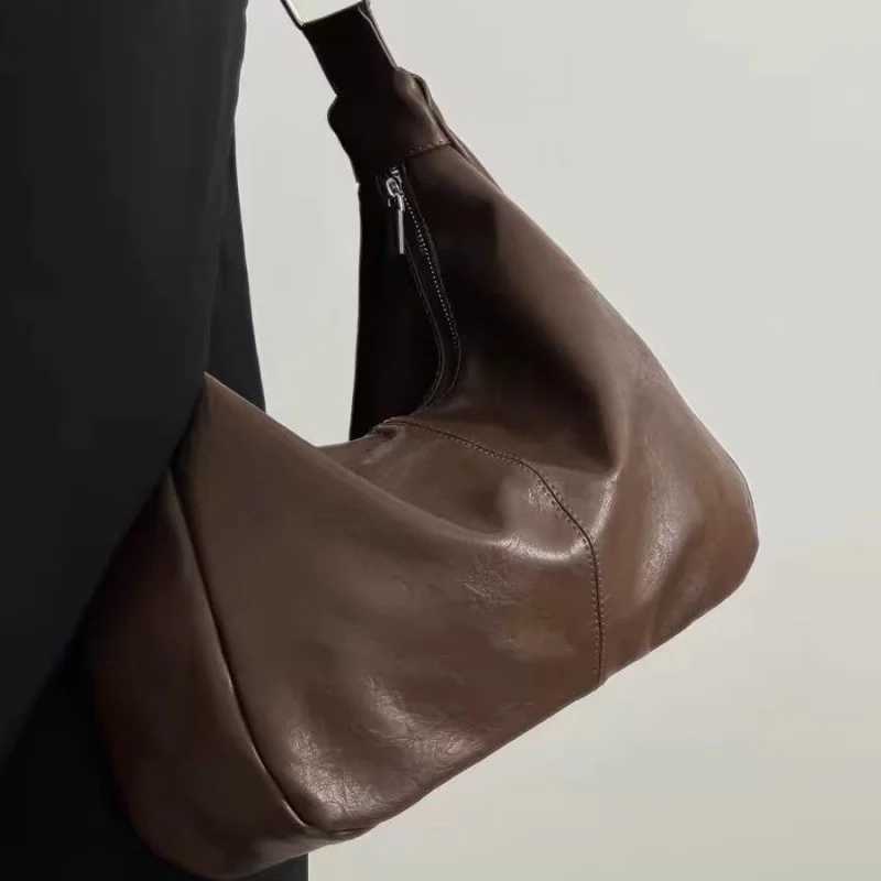 Fashion Soft PU Leather Tote Bags for Women Trend Female Simple Large High Capacity Shoulder Women Handbags Messenger Bags H260306