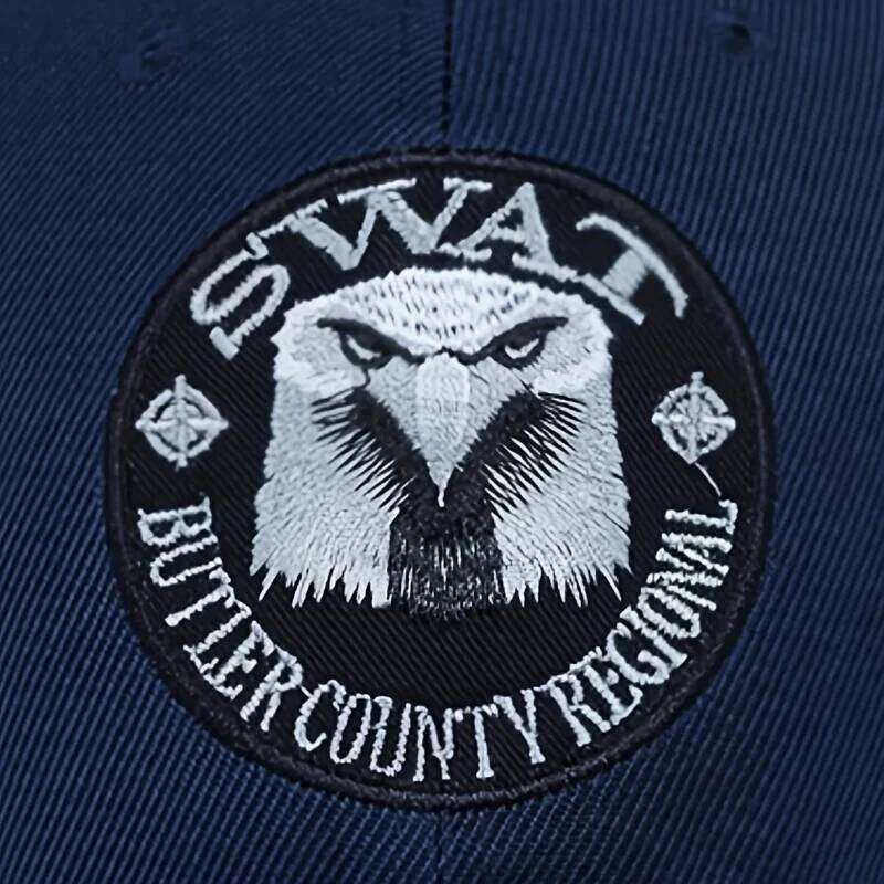 1pc Fashion SWAT Eagle Embroidery Hip-hop Hats Outdoor Adjustable Casual Baseball Caps Sunscreen Hat Y260304