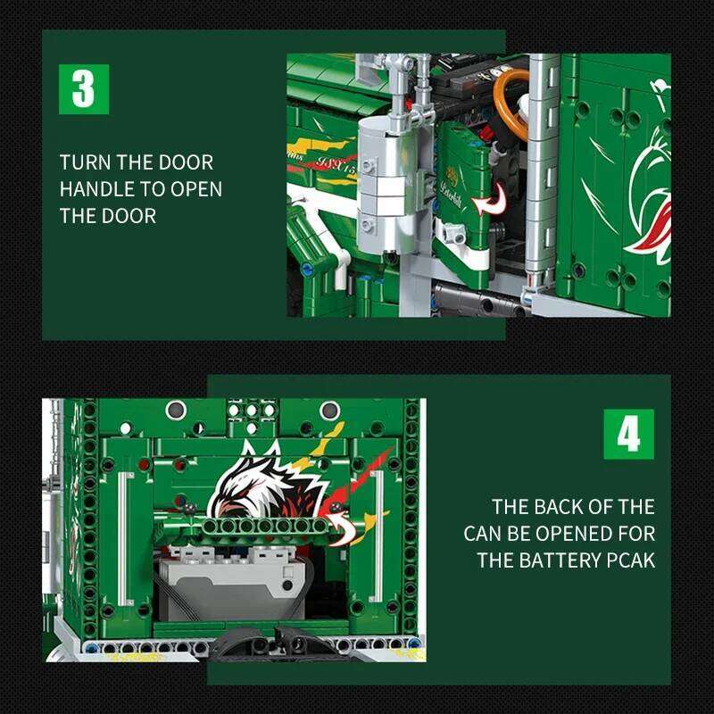 Static Version DIY Trailer Truck Front Model Building Block Technical Educational Assembly Toy Bricks For Boys Holidays Gifts Z260305