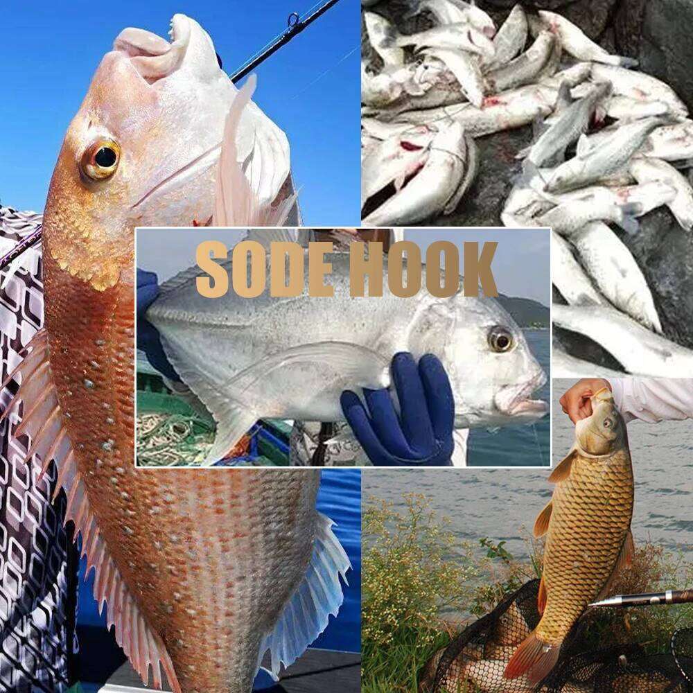 FTK 25-50Pcs Carbon Steel Hook With Eye Long Shank Barbed Sharp Fishhook for Saltwater Carp Fishing Accessories 401SS Y260305
