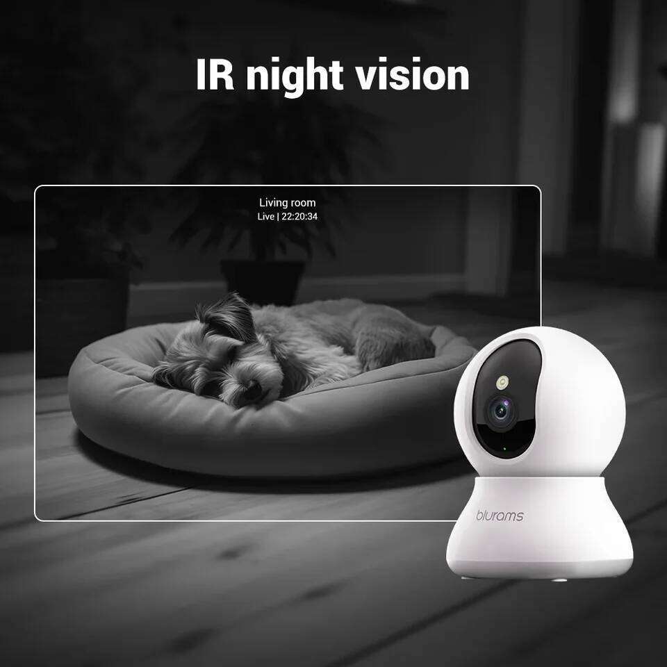 Blurams Indoor 2K, Home for Dog/Elder, Security Camera with One-Touch Call Update A31S-2pc 26W0306