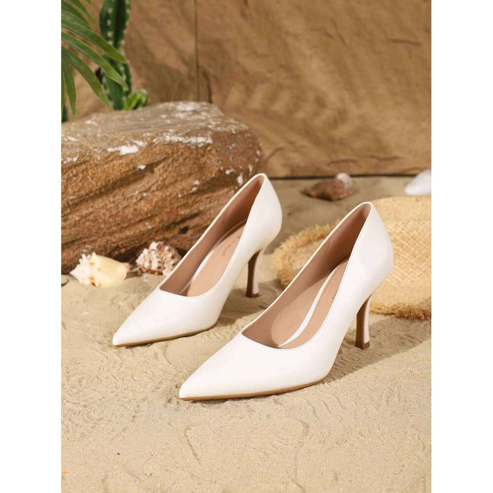 Women's Fashionable & Elegant Slip-On Stilettos: Versatile, Comfortable, and Breathable