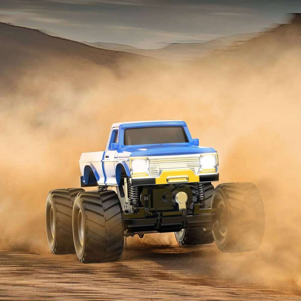 JIABAILE 1/36 Crawler 4WD Mini Radio Off-road Vehicles Light System RC Car Remote Control RTR Hobby Model Gift C260305