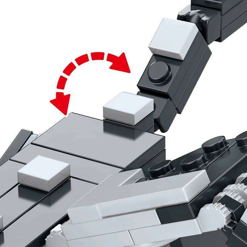 475PCS,Black Dragon, children's educational building blocks toy, My world,Christmas gift, birthday gift Z260305