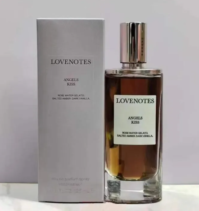 Women Fragrance 125ml ANGELS KISS Perfume LOVENOTES Eau De Parfum Spray PRESSED PETALS VANILLA SUEDE Long Lasting Smell Men Woman Lady Girl Cologne