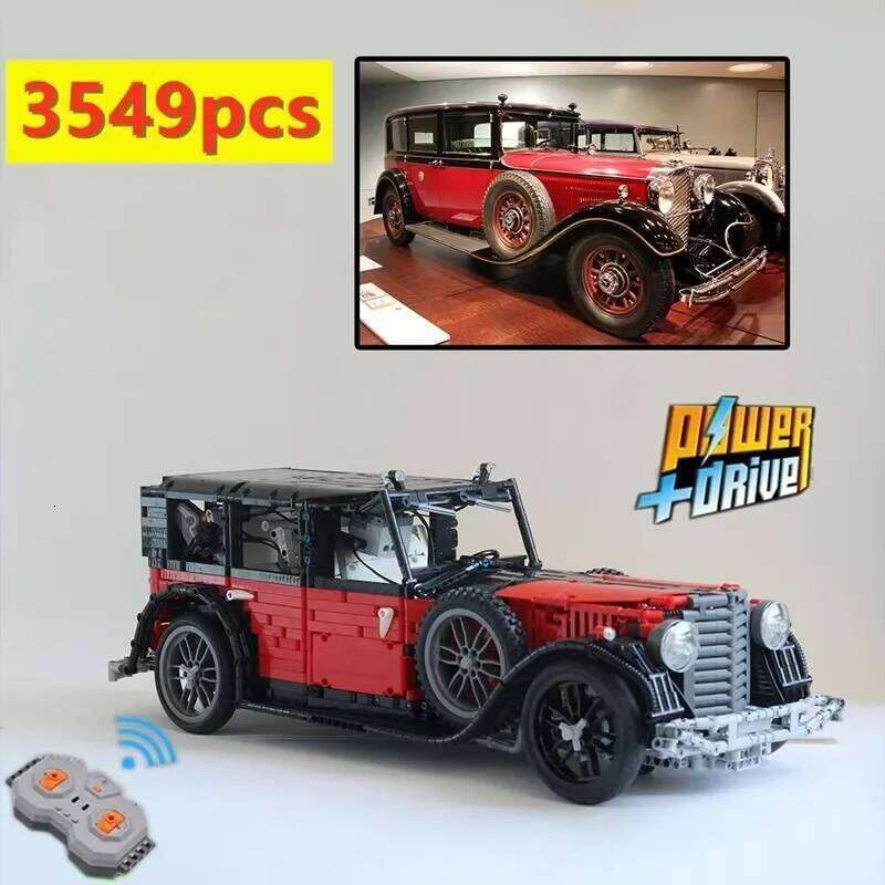 New Technology Classic cars 770 Remote Control Power Super Racing Car Model Building Blocks Bricks Toys Boys Birthday Gifts Z260305