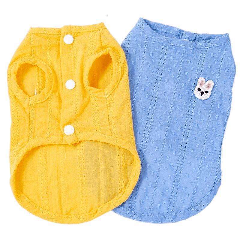 Cat Thin Vest Silver Gradient Kitten Puppy Breathable Ultra-Lightweight Apparel Dog Clothes Summer Bamubi
