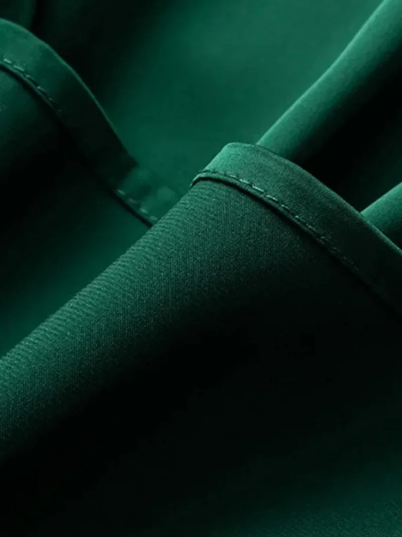 Woman T-shirts Elegant SILK Satin Blouse Sleeveless Female Summer Casual Loose Tanks and Camis Solid Green Tops for Women 260306