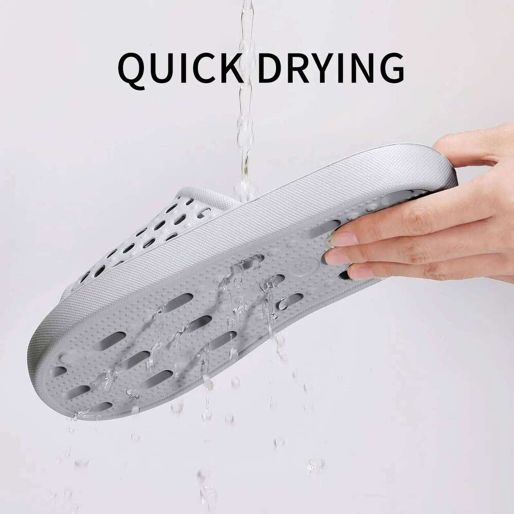 Litfun Summer Fashion Beach Sandals With Arch Support Lightweight Antislip Bathroom Cozy Flat Slides Women's Slippers