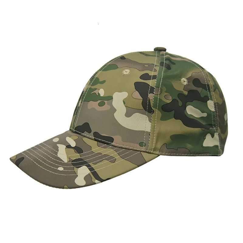 Outdoor Hunting Hat Bionic Tree Pattern Baseball Hat Men Women Jungle Stripe Wild Sun Protection Breathable Hat Shooting Cap S260306