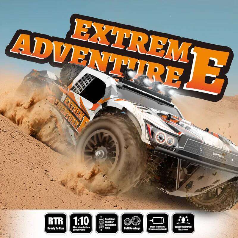 201E/9201E 1:10 70KM/H 2.4G RC Car 2845 Brushless 4WD Electric High Speed Off-Road Remote Control Drift VS Wltoys 104009 Toys C260305