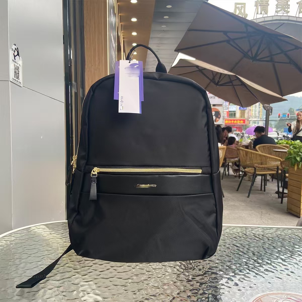 2026 Casual Backpack Large Capacity Backpack Large Capacity Laptop Backpack Stylish Light Luxury Luxury Handbag British Style