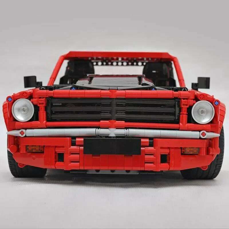 NEW MOC-52957 1:8 Scale Torana A9X technologys Building Block Remote Control Sports Car Assembly Toys Model Boys Birthday Gifts Z260305