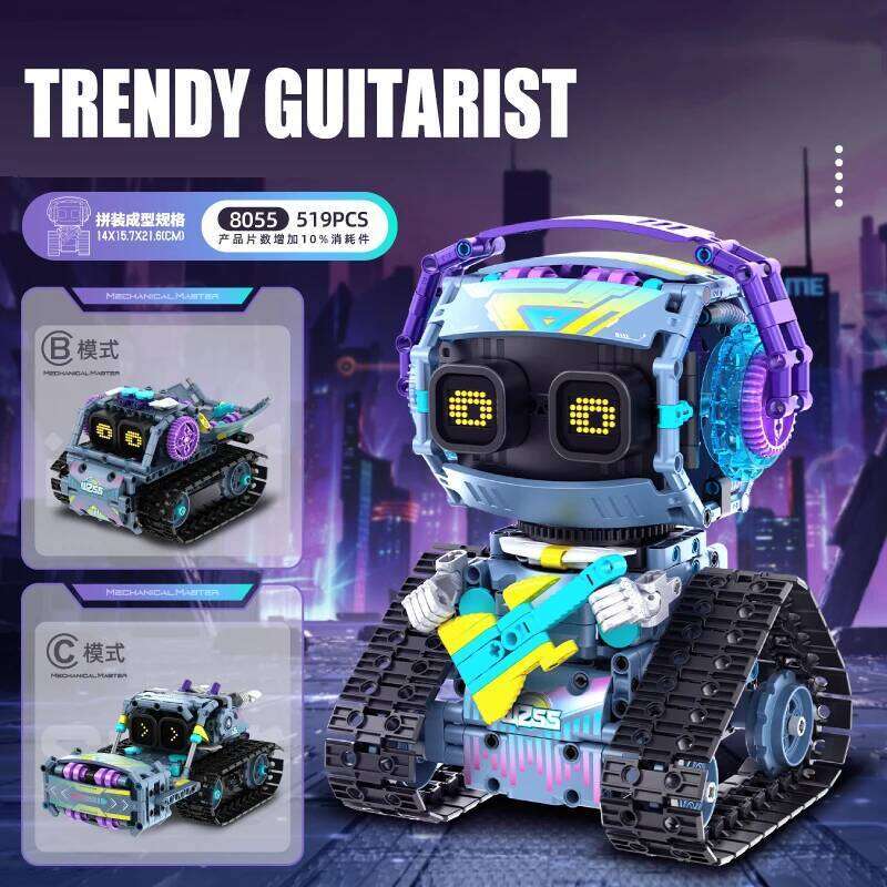 Technical Intelligent 3-in-1 Robot APP Remote Control Bricks Building Blocks Programming Toys For Kids Boys Gift Educational Set Z260306