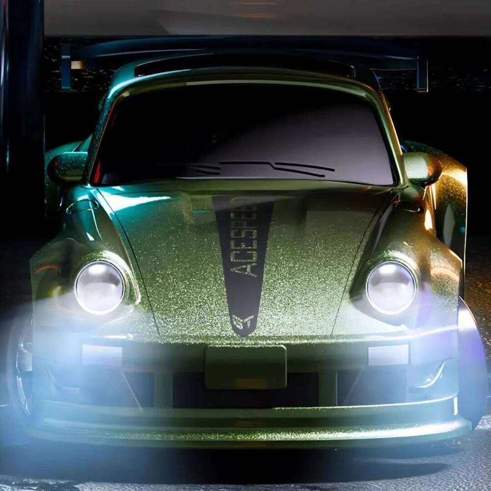 Mini RC 1/64 Scale Alloy 4WD High Speed Drift Car RTR Desktop Pocket Toy Electric Vehicle Gift with Movable Parts In Stock C260305