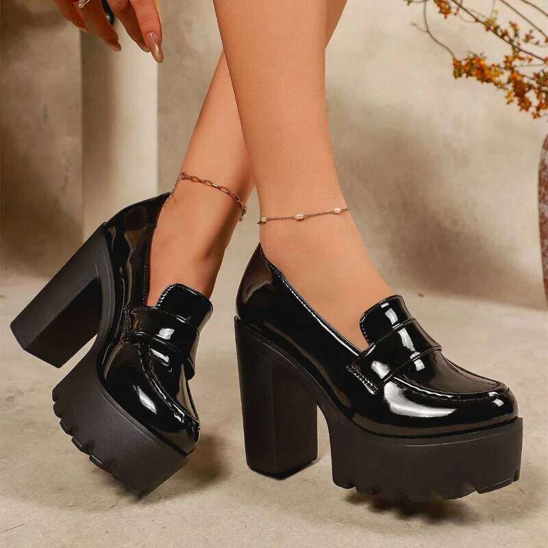 2025 New Women's Fashion High Heels Elegant Outdoor Comfortable Casual Shoes