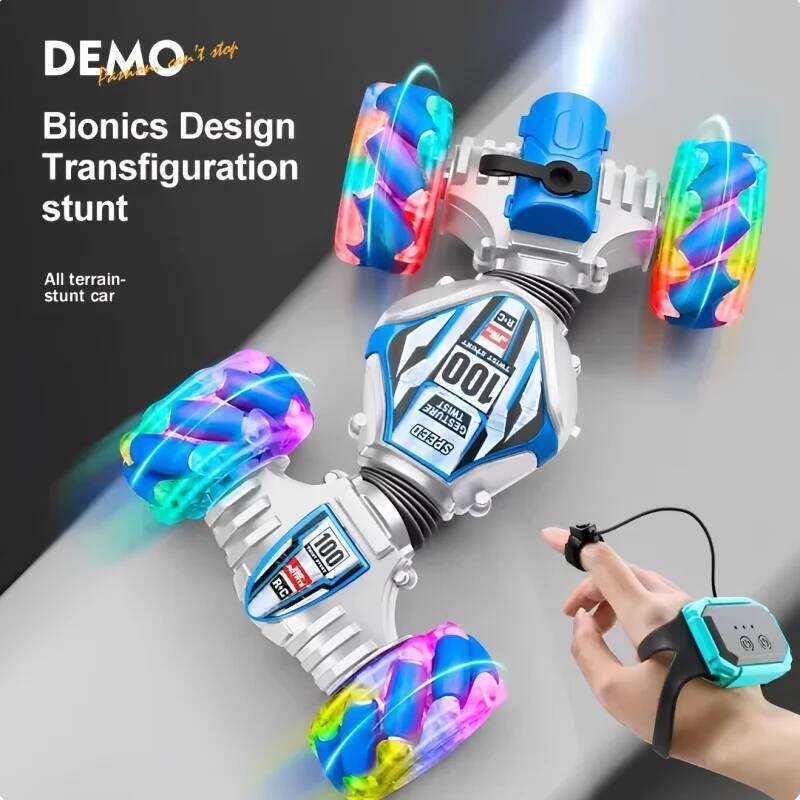 Dual remote control Gesture Sensing RC Drift Car, 4WD Vehicle with 360 Rotation & Jet Twist Stunt, All-Terrain Racing toys C260305
