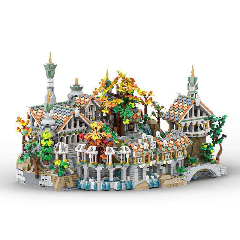 Movie Rivendell Medieval Castle Sets,City Modular Building Assembly Brick Blocks Model Kit,Toys Gifts Kid Adult 4406PCS Z260306