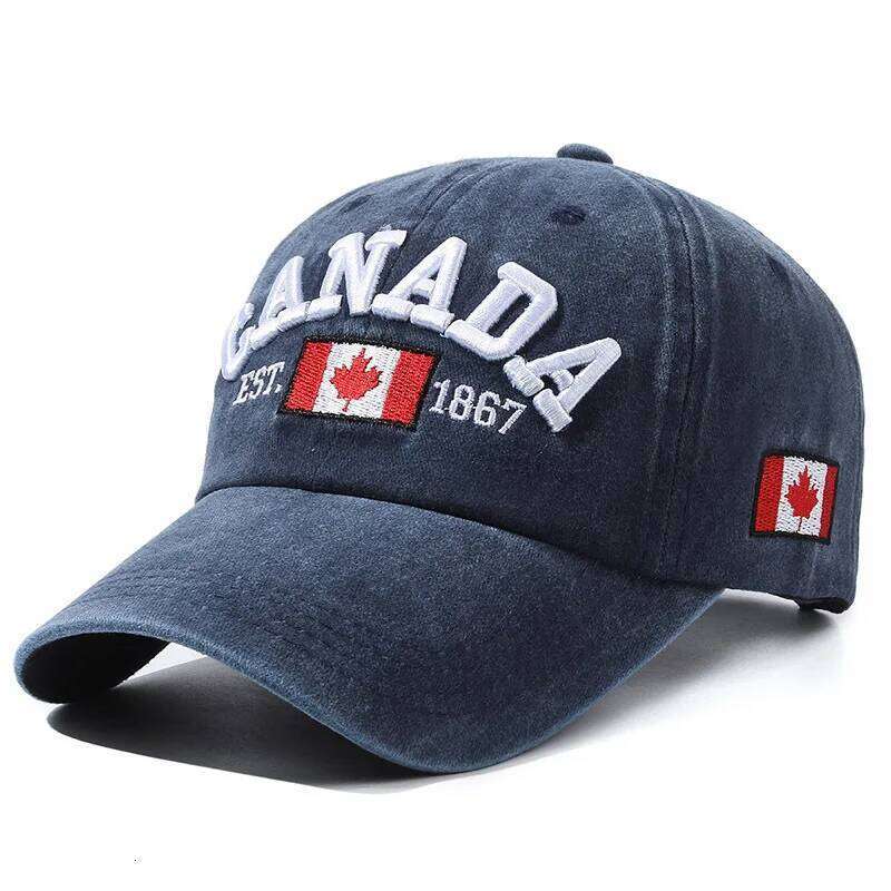 Men And Women Fashion Trend Hat CANADA Letters Cotton Versatile Baseball Cap Y260304