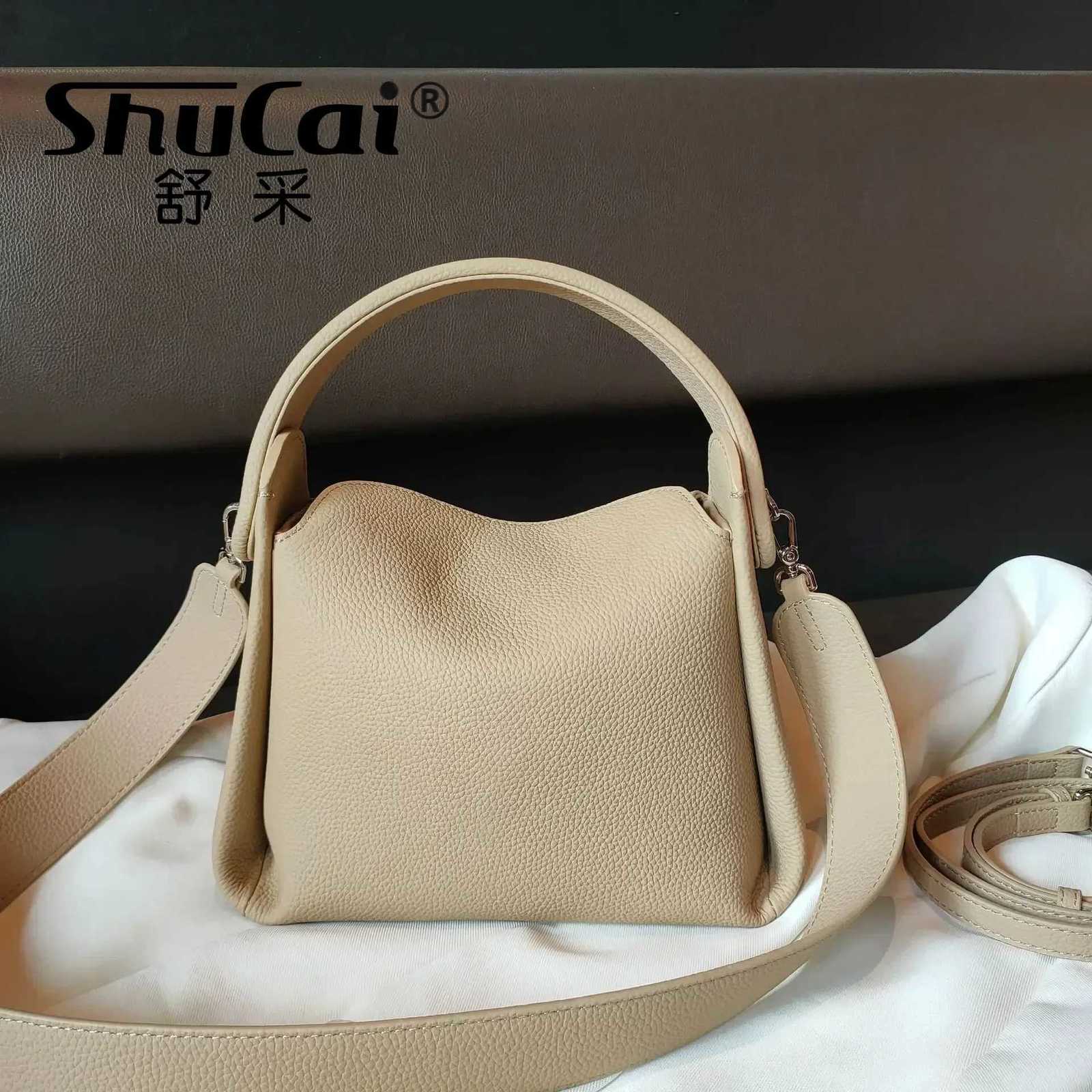 Genuine Leather Womens Desiger Bag Unique Cigarette Box Design Cowhide Ladies Shoulder Crossbody Bags Female Handbag New H260306