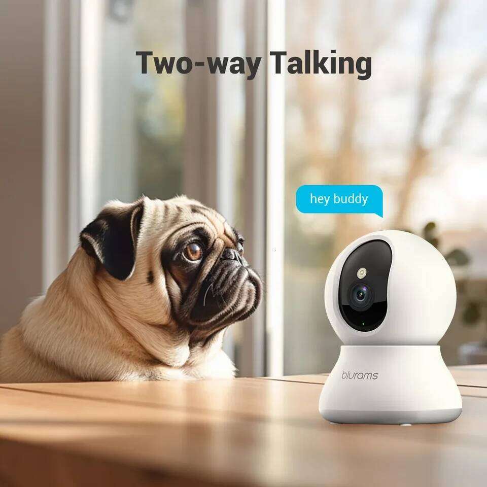 Blurams Indoor 2K, Home for Dog/Elder, Security Camera with One-Touch Call Update A31S-2pc 26W0306