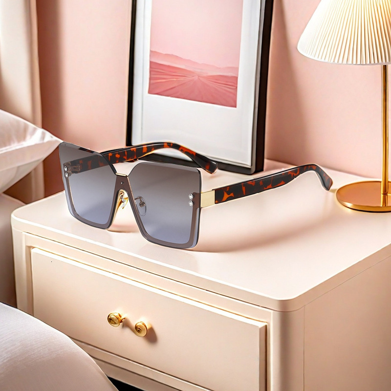 2026 Luxury New Designer Sunglasses European And American Half Ring Metal Sunglasses Outdoor Bicycle Sunglasses Trendy UV Protective Glasses Wholesale