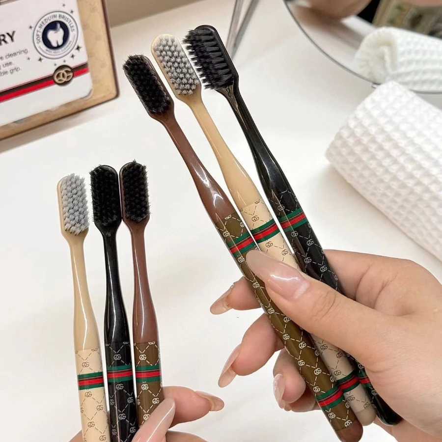 This 6-pack of family toothbrushes features soft, ultra-fine bristles and a wide head, making it the perfect household set for couples and everyday us
