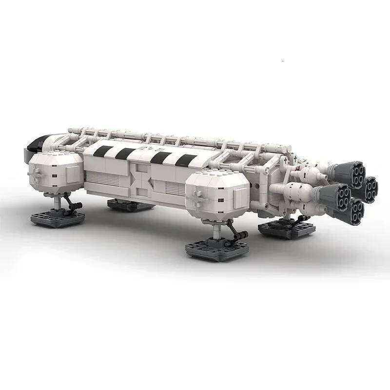 MOC The Shuttle Space 1999 Eagle Spaceship Building Blocks New Spaceport Launch Center Aircraft Bricks Idea Toys Children Gifts Z260306