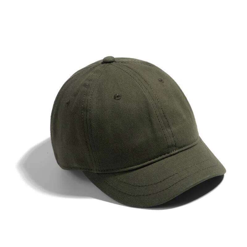 Adjustable Baseball Cap for Men and Women, Short Brim, 100% Cotton, Daily Sports, Large Hats, K-pop Y260304