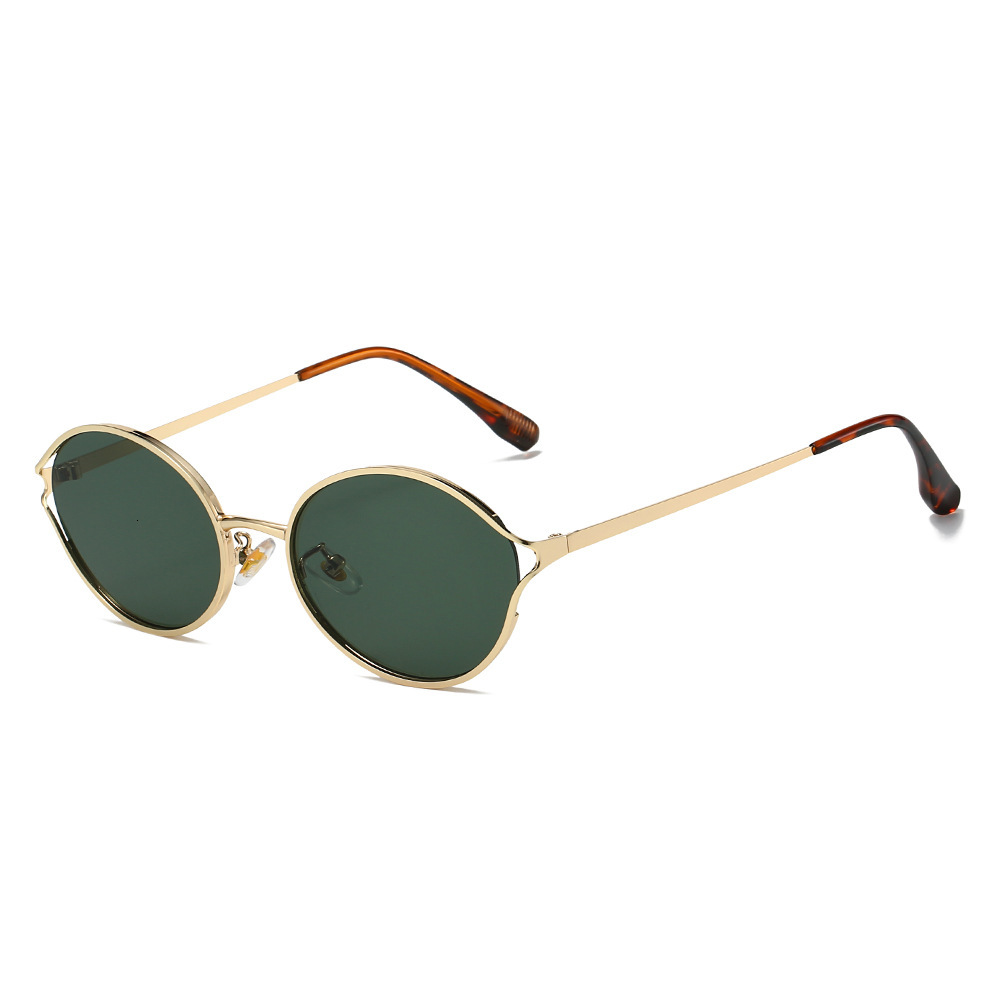 Cool Square European and American New Style Internet Celebrity Sunglasses Trendy Fashion Black Glasses Big Face Slimming UV Protection
