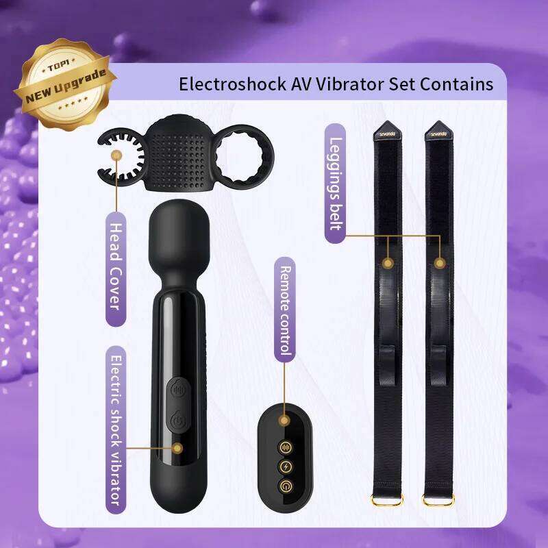LOCKINK New Upgrade Electroshock Clitoral Vibrator Female G-spot Prostate Massager Remote Control Masturbation Sex Toy for Women W260305