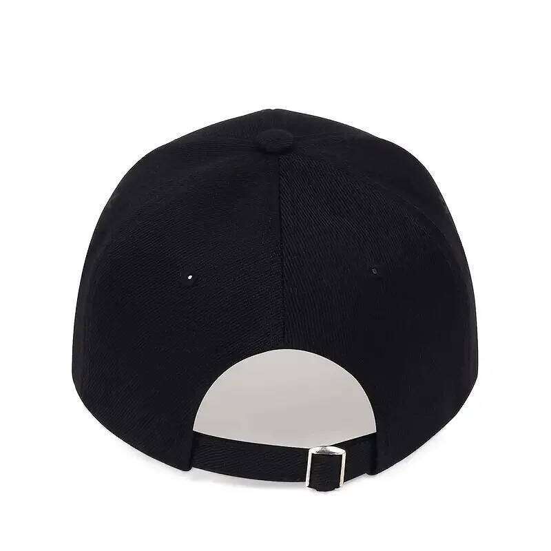 New USA Flag Men's Outdoor Solid Color Embroidered Sports Duck Tongue Baseball Hat Y260304