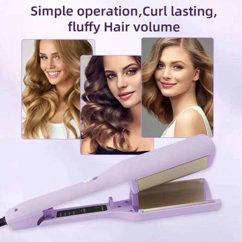 Fast Heating Styling Tool 32mm Automatic Stick Curler Portable Big Wave Rotating Iron Hair Curling 26Y0306