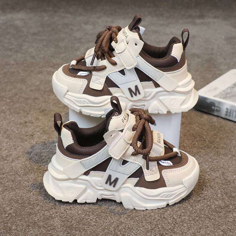 Children Cool Chunky New Design Sports Shoes Sneakers for Girls and Boys 26Y0304