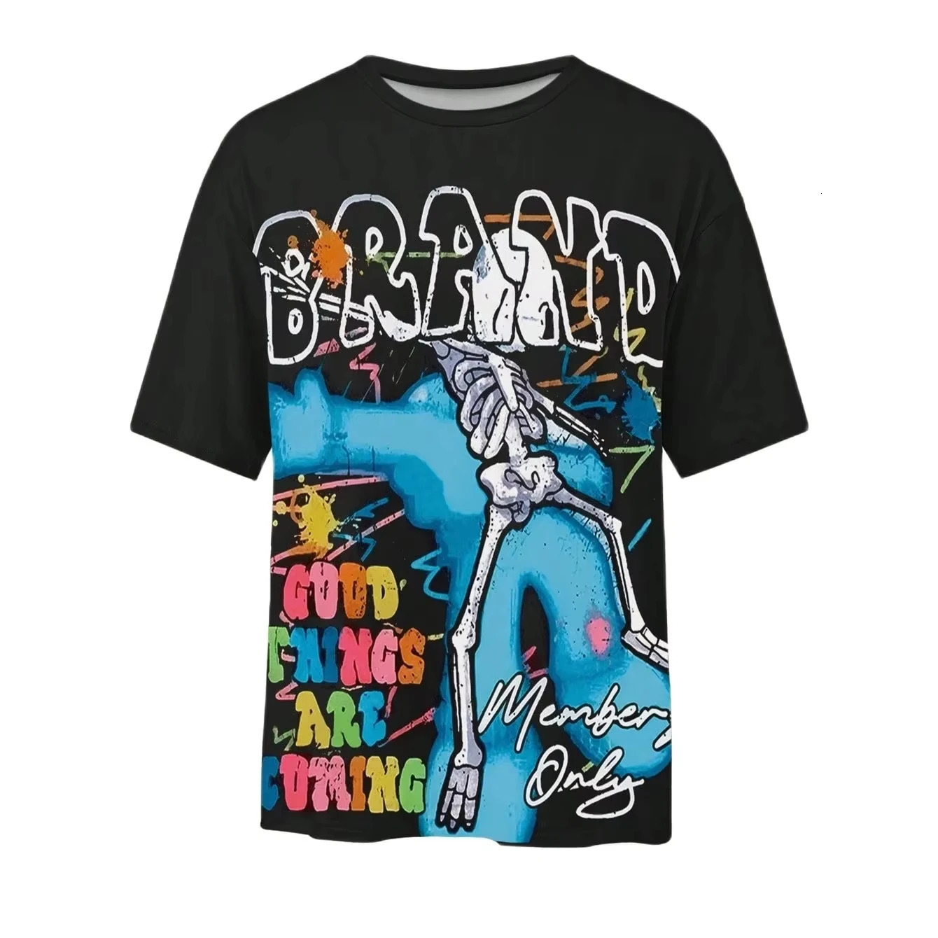 Joker Money On The Street Authenticity Is The Most Important Old Graphics T-shirt Men Y2K Oversize Tshirt Streetwear Women Tops 260303
