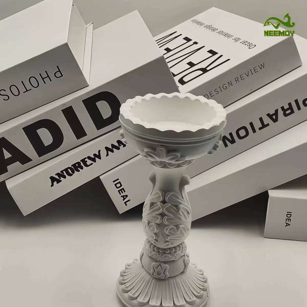 Ins Resin Roman Column Ornament Little Angel European American Style Decoration Statue Candle Holder Birthday Gift XJ260305