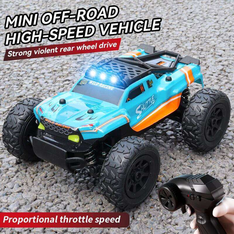 Mini Full Scale 1:32 High Speed RC Drift Racing Car, Alloy Off-Road Vehicle 2.4G Control & LED Lights, Ideal Gift for Kids C260305