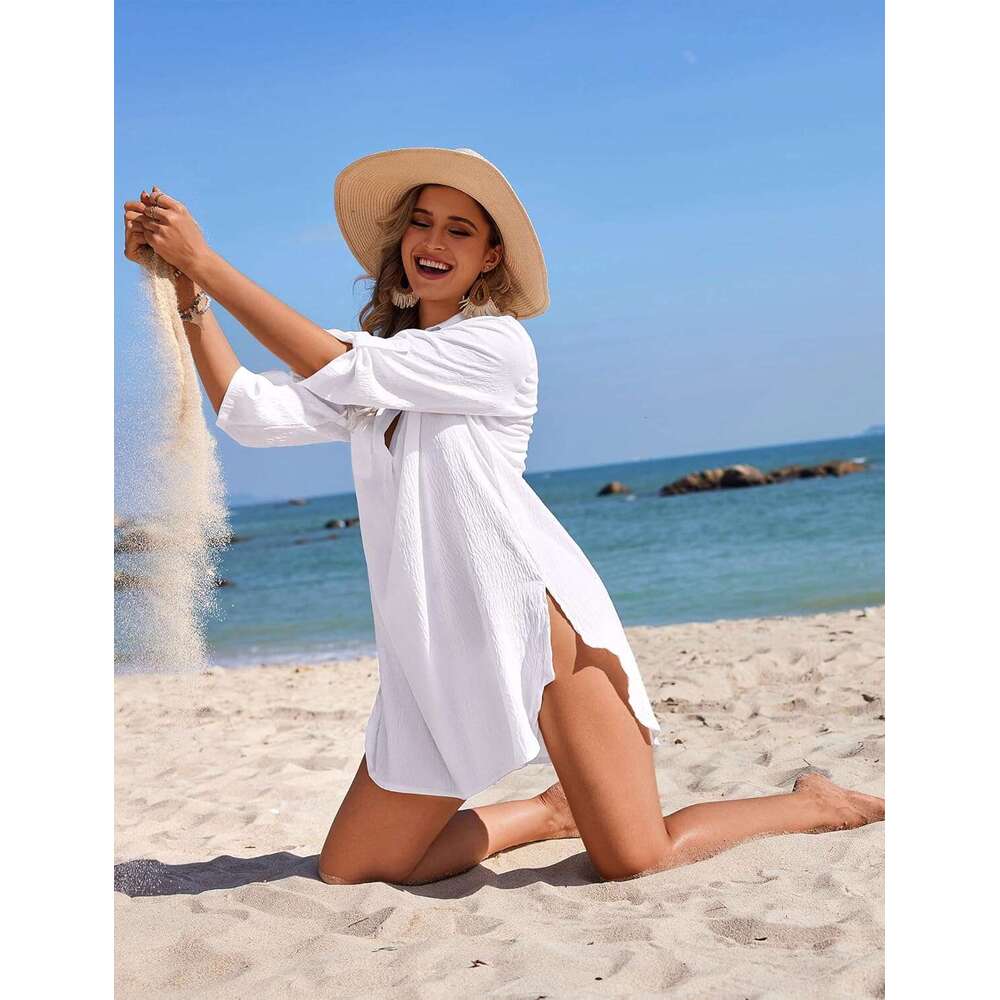 Cover Ups for Women Bikini Designer Swimsuit Coverup Beach Dress Shirt