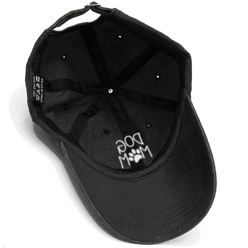 Dog Mom Embroidered Baseball Cap for Women Men Fashion Adjustable Soft Cotton Dad Hat Unisex Classic Golf Caps S260306