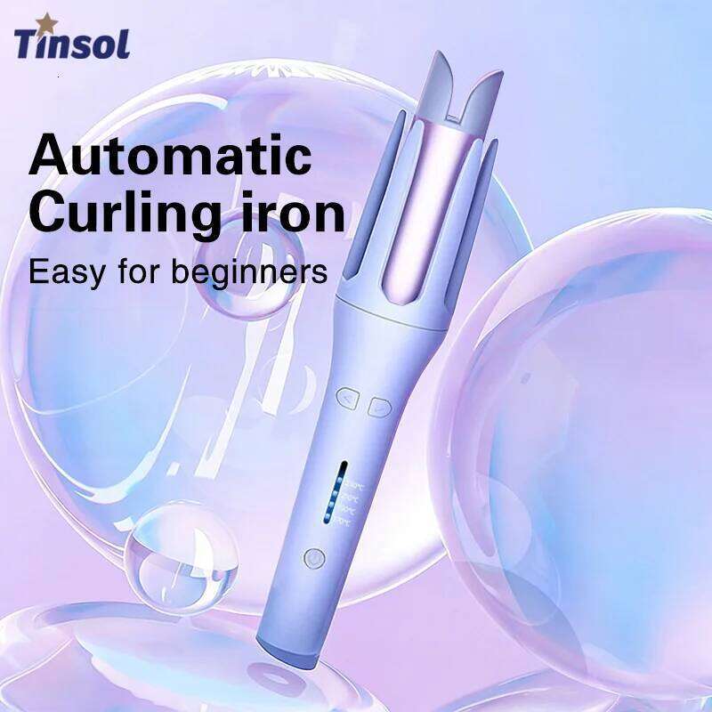 Tinsol 32mm Automatic Rotating Ceramic Professional Curling Iron Curler 26Y0306