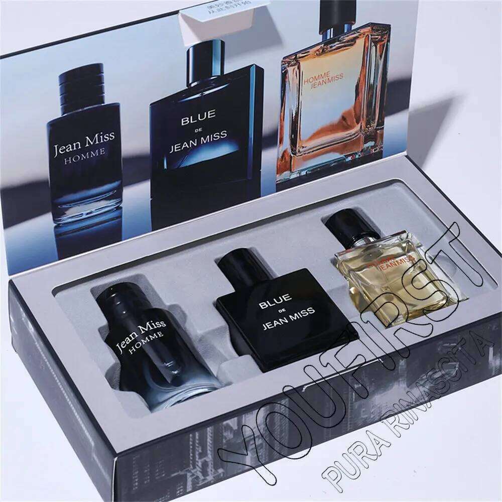 90ml Men Perfume Hombre Gift Box 3pcs Set Colognes Scent Fascination Man Perfumes Masculinos Lasting Parfum Heren 26H0306