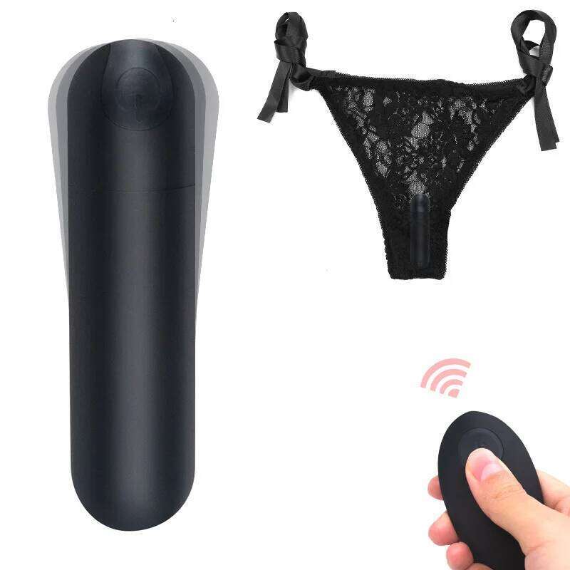 Foreign Trade Women's Lace Wearing Wireless Jump Ball Remote Control Masturbator Vibrator Adult Products Women Sex Toys W260305