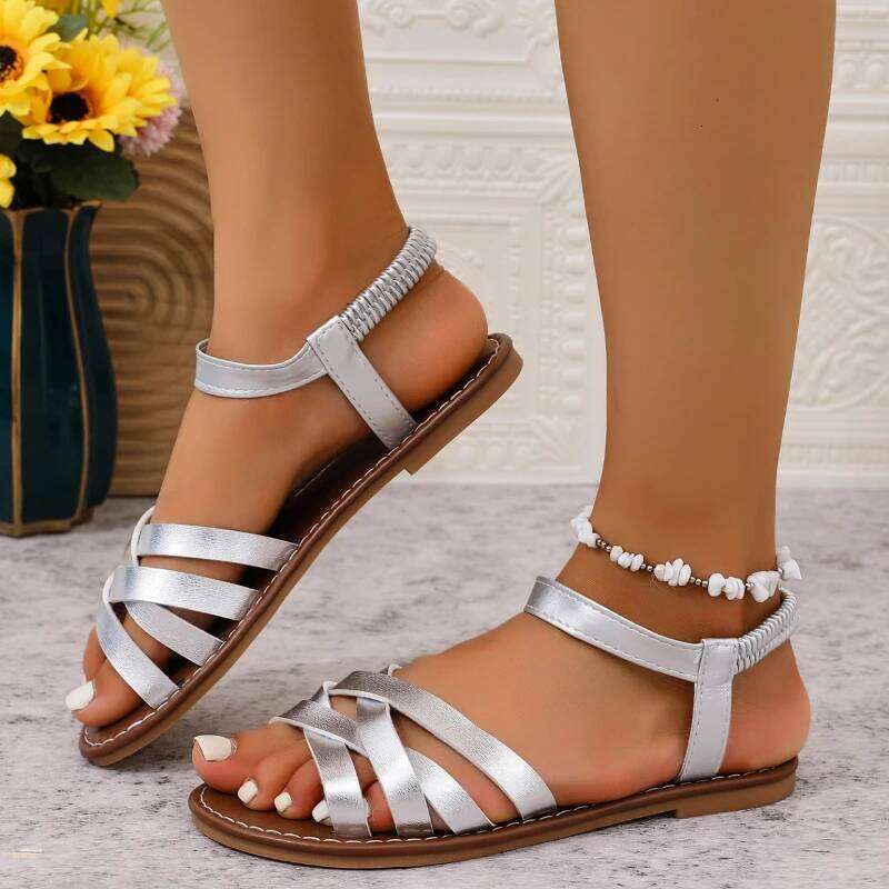 2025 Summer New Fashion Casual Open toed Sandals Outdoor Non slip Lightweight Women's Shoes